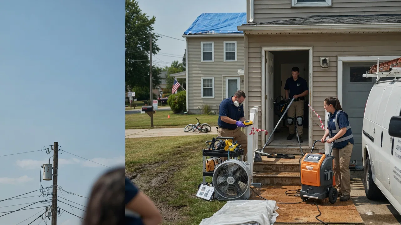 Water Damage Repair in Ettrick, WI near me